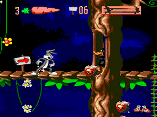 Bugs Bunny Double Trouble screenshot 3 for Sega Genesis